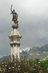 Image showing Liberty Statue, Plaza de la Independencia