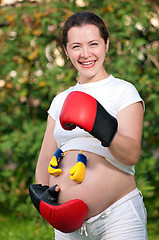 Image showing Pregnant woman