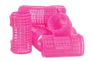 Image showing Hair rollers