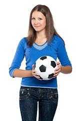 Image showing Teen girl