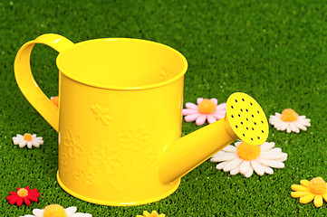 Image showing Small watering can