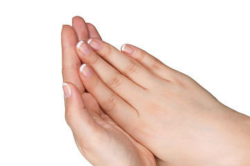 Image showing Woman hands