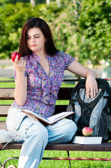 Image showing Female student