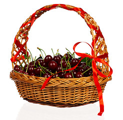 Image showing Sweet cherries