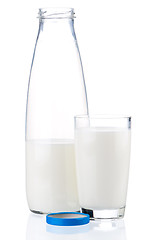 Image showing Bottle of milk