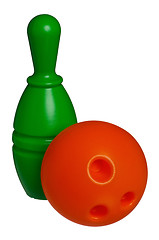 Image showing Toy bowling