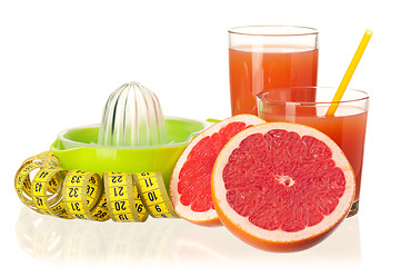 Image showing Grapefruit juice