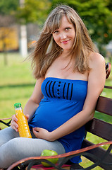 Image showing Pregnant woman