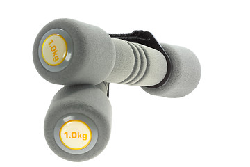 Image showing Dumbbells

