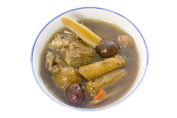 Image showing Chinese herbal soup

