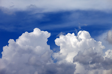 Image showing Blue sky and clouds