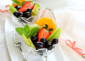 Image showing Healthy Fruits salad