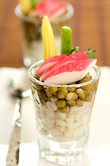 Image showing Crab stick appetiser