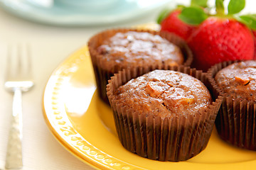 Image showing Chocolate cupcake