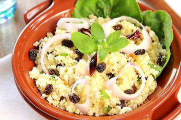 Image showing Couscous salad