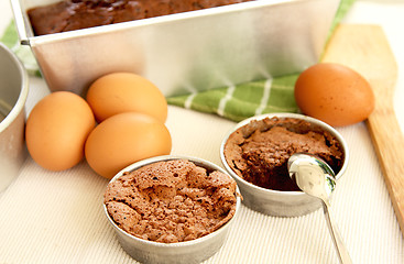 Image showing Baking cake [ Preparation for baking  ]