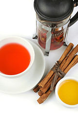 Image showing berries tea