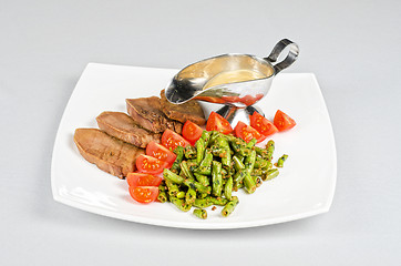 Image showing grilled beef tongue