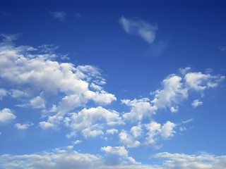 Image showing Sky clouds