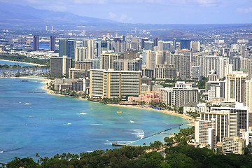 Image showing Waikiki Beach