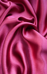 Image showing Elegant lilac silk can use as wedding background