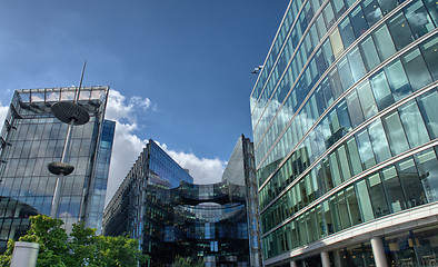 Image showing Canary Wharf is a large business and shopping development in Eas