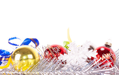 Image showing christmas baubles