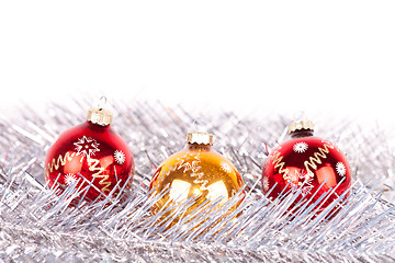 Image showing Christmas balls