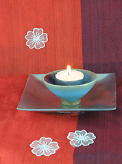 Image showing Burning candle