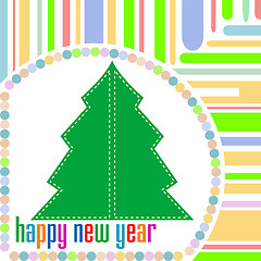 Image showing Merry christmas and happy new year background