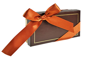 Image showing Gift box with ribbon and bow