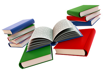 Image showing set of books