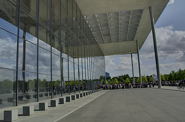 Image showing Modern architecture near Bundestag in Berlin