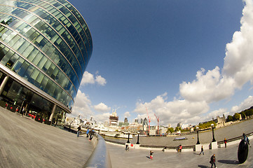 Image showing Modern Architecture of London