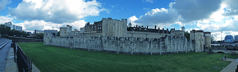 Image showing Tower of London Ancient Architecture