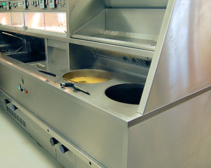 Image showing Commercial Range Fryer for Fish and Chips
