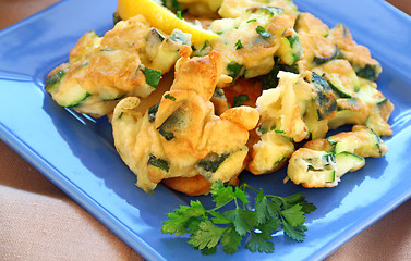 Image showing Zucchini Fritters