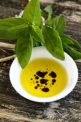 Image showing Oil And Balsamic Vinegar