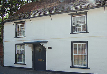 Image showing Old Terraced Cottage