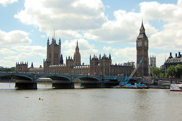 Image showing Big Ben and Parliament