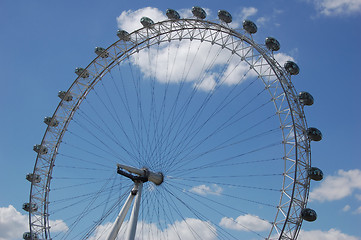 Image showing London eye Two Thirds