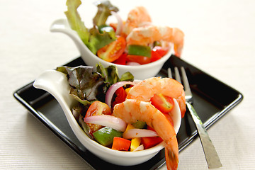 Image showing Prawn cocktail salad