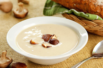 Image showing Mushroom soup