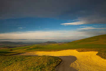 Image showing On the golf course 