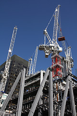 Image showing Skyscraper construction