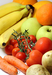 Image showing Fruit and vegetables 