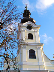 Image showing baroque church tower