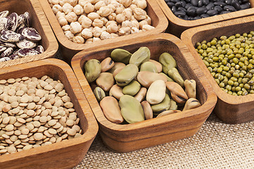 Image showing bean and lentil set