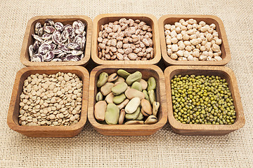 Image showing bean and lentil set