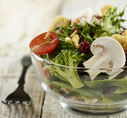 Image showing Fresh Salad Bowl